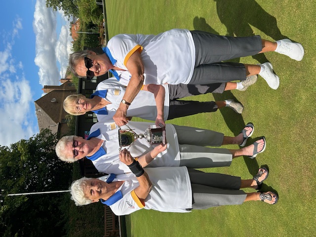 Senior Ladies Fours winners